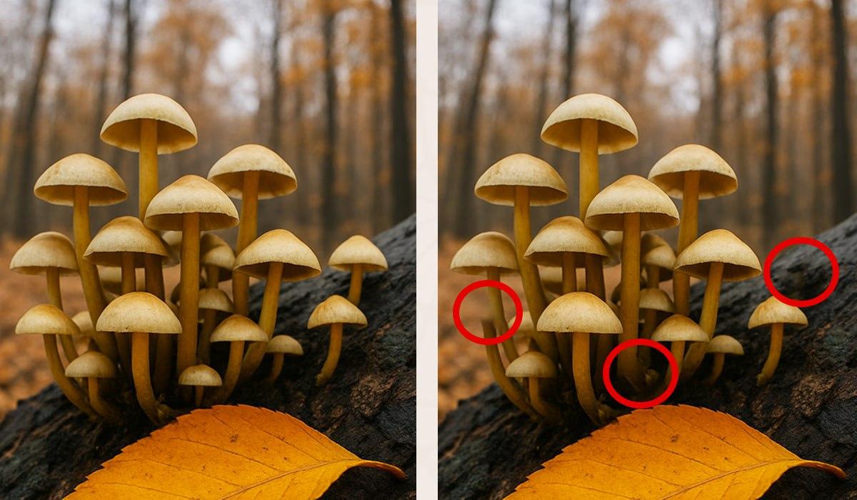 Finde 3 Unterschiede in 11 Sekunden: ein schneller IQ-Test