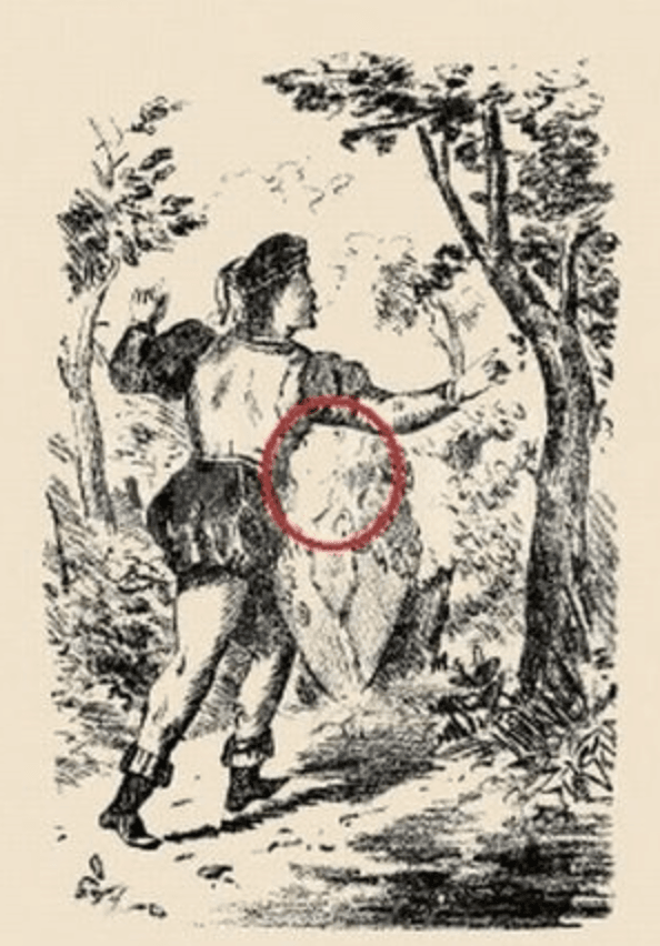 Nur Menschen mit einem hohen IQ können das versteckte Gesicht auf einer optischen Täuschung schnell finden