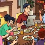 Im Bild eines Familienessens ist ein Fehler versteckt: nur wenige finden ihn in 19 Sekunden Im Bild eines Familienessens ist ein Fehler versteckt: nur wenige